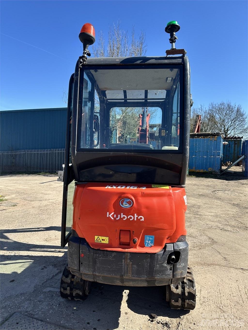 Kubota KX 016-4 Мини екскаватори < 7 т
