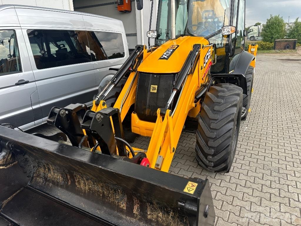 JCB 4cx 3cx super Товарач със заден ексватор