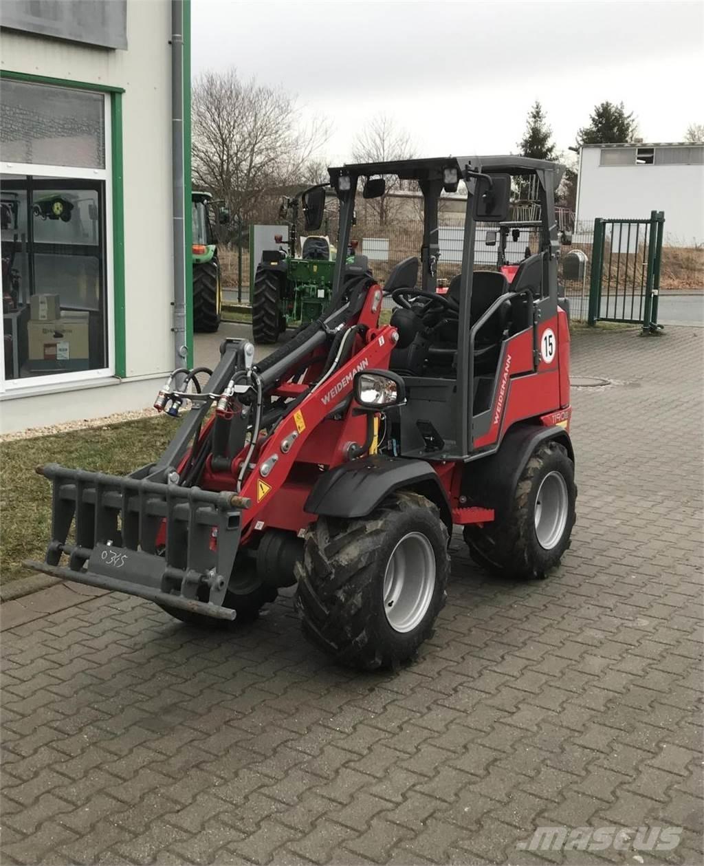 Weidemann 1190e Колесни товарачи