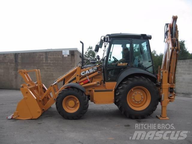 CASE 580 590 Товарач със заден ексватор