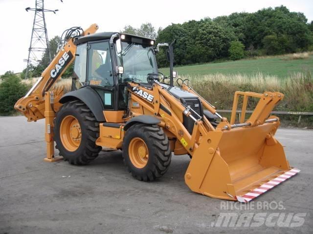 CASE 580 590 Товарач със заден ексватор