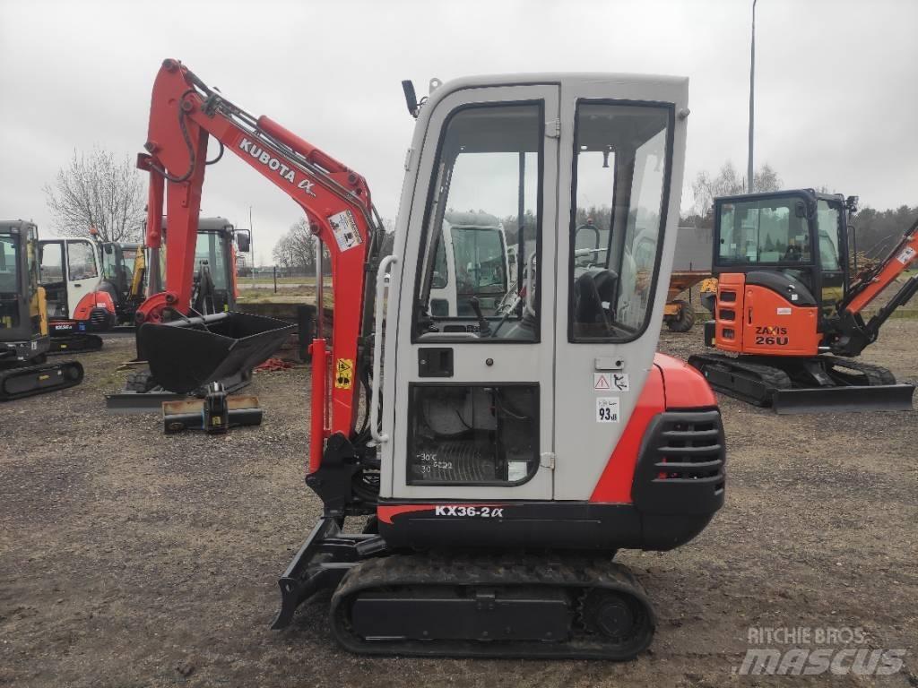 Kubota KX 36-2 alfa Мини екскаватори < 7 т