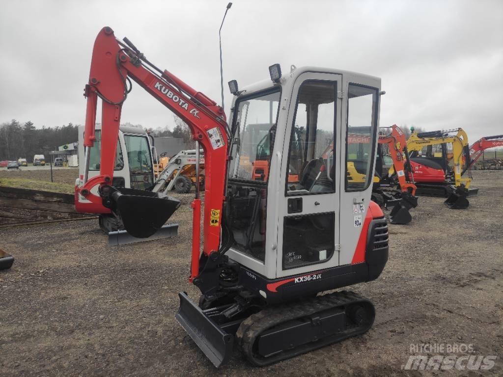 Kubota KX 36-2 alfa Мини екскаватори < 7 т