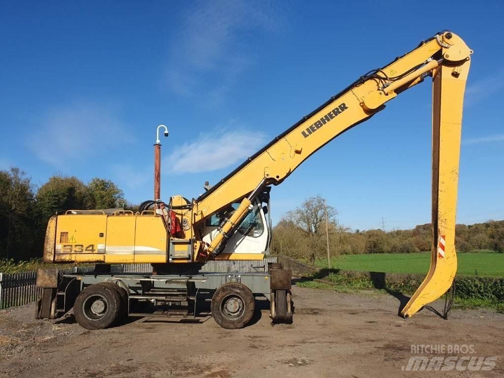 Liebherr A 934 C Оператори на отпадъци/индустрия
