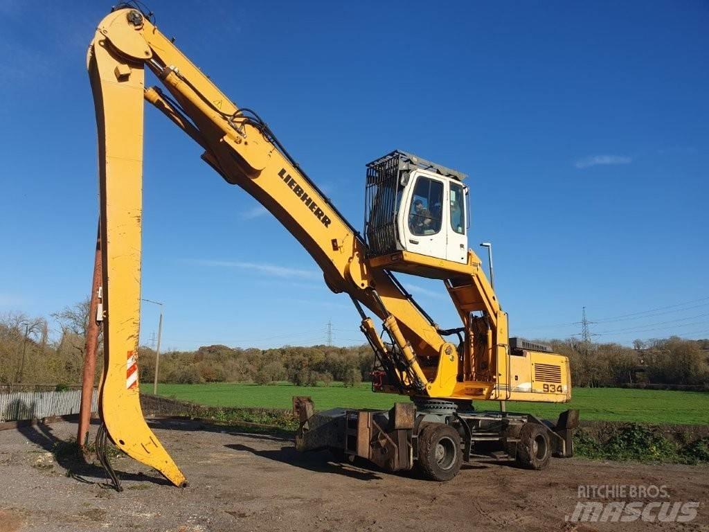 Liebherr A 934 C Оператори на отпадъци/индустрия
