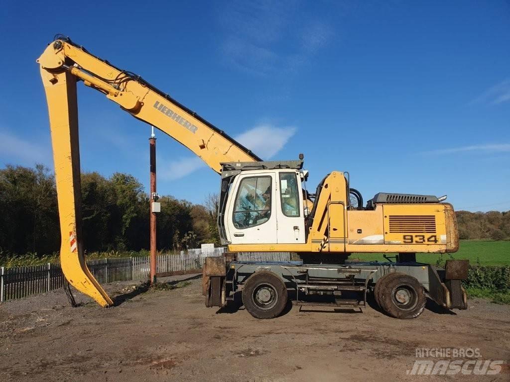 Liebherr A 934 C Оператори на отпадъци/индустрия
