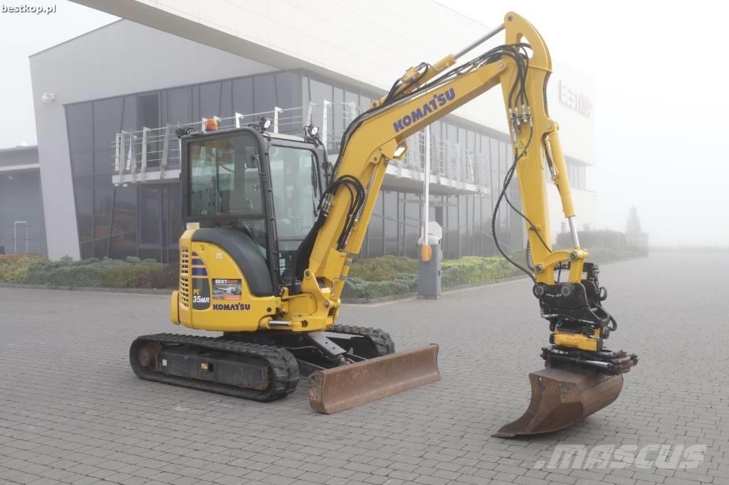 Komatsu PC 35 MR-5 Мини екскаватори < 7 т