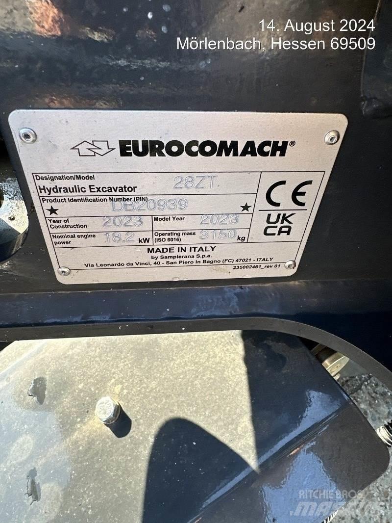 Eurocomach 28ZT Мини екскаватори < 7 т