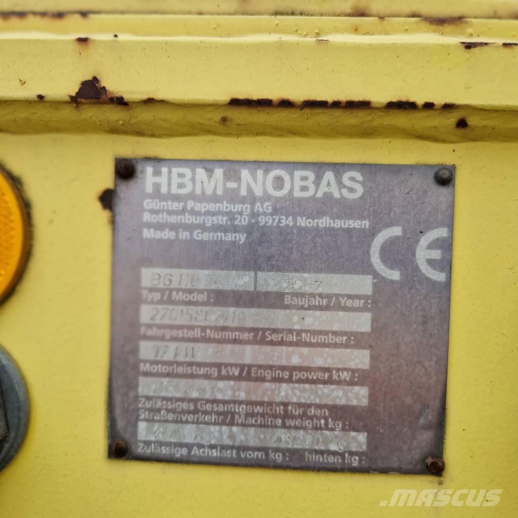 HBM BG 110 TA-4 Грейдери