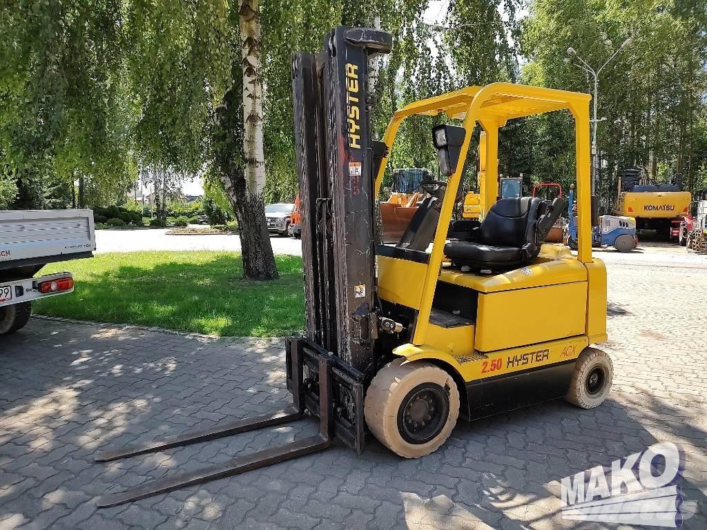 Hyster J 2.50 XM Електрически вилични кари-повдигачи