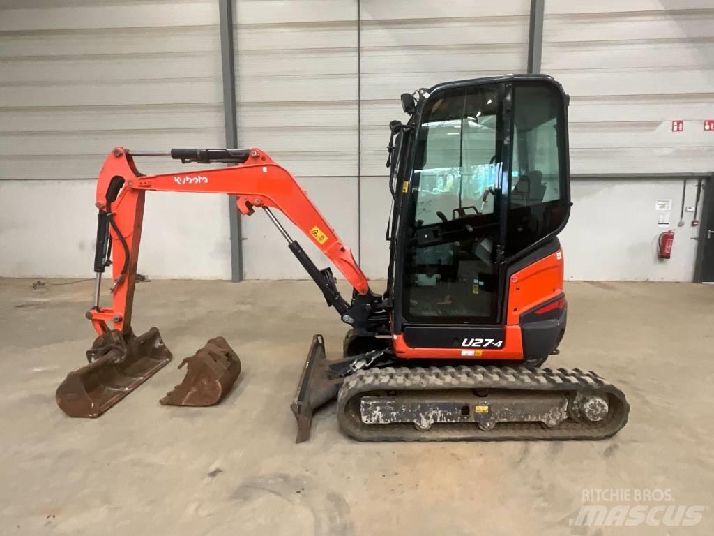 Kubota U 27-4 Мини екскаватори < 7 т