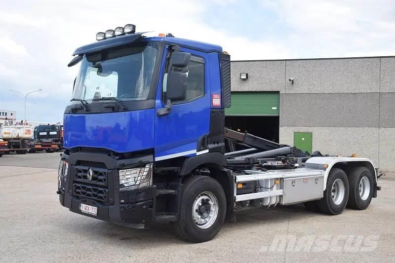 Renault C430 Камиони с кран с кука