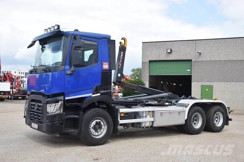 Renault C430 Камиони с кран с кука