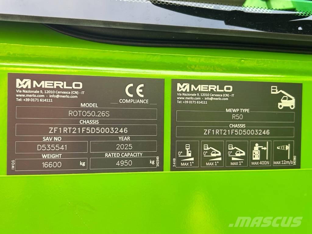 Merlo Roto 50.26 S Телескопични товарачи