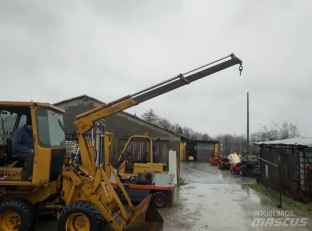 Baraldi FB473 + HDS Товарач със заден ексватор