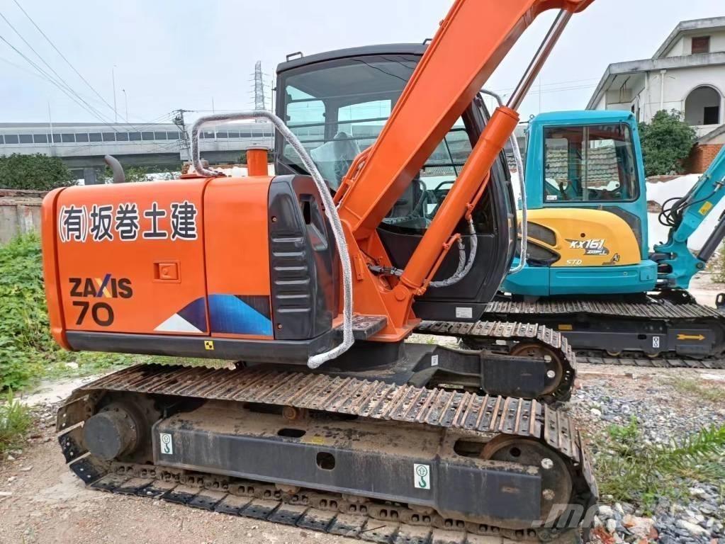 Hitachi ZX70 Мини екскаватори < 7 т