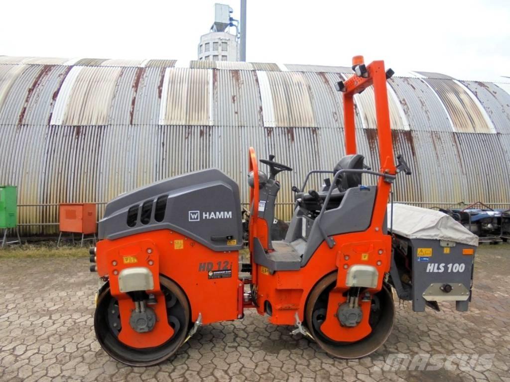 Hamm HD 12i VV Двойни барабанни ролки

