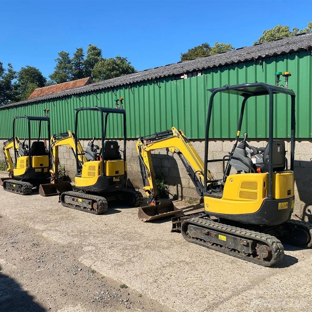 Yanmar Vio 17 Мини екскаватори < 7 т