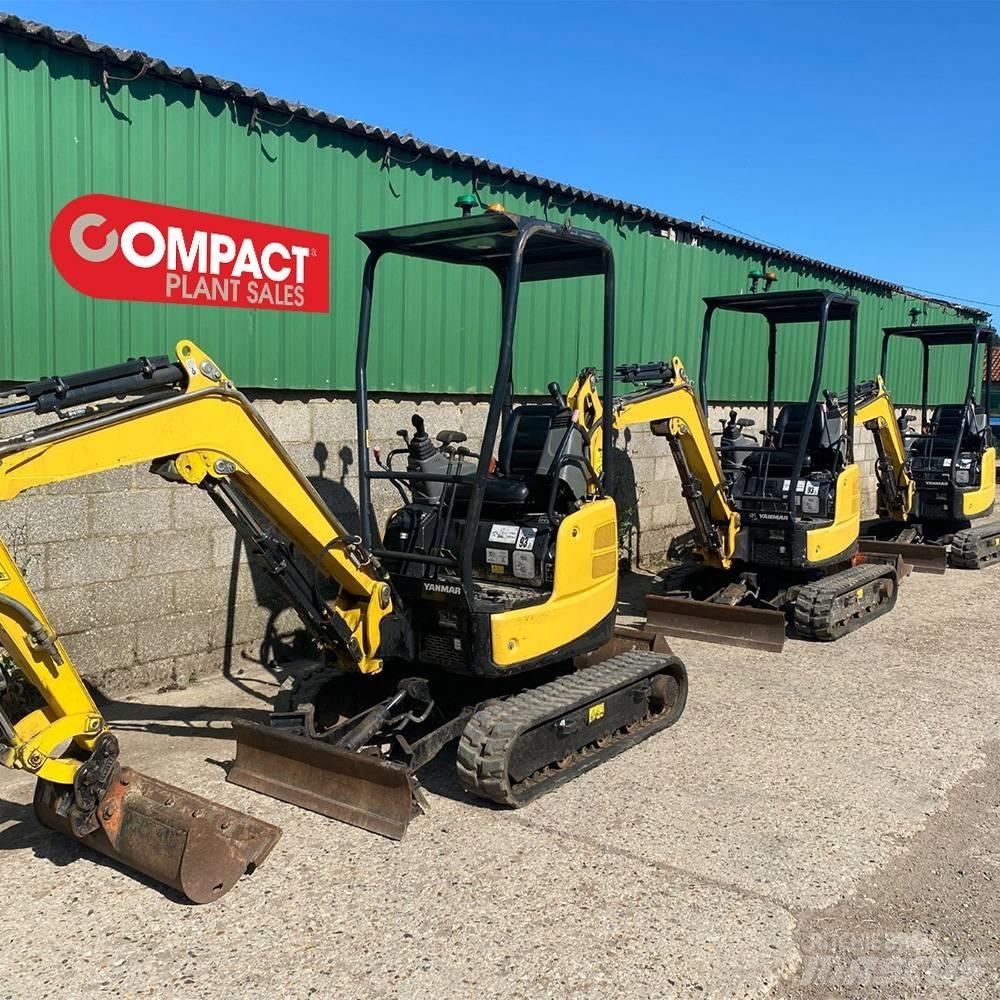 Yanmar Vio 17 Мини екскаватори < 7 т