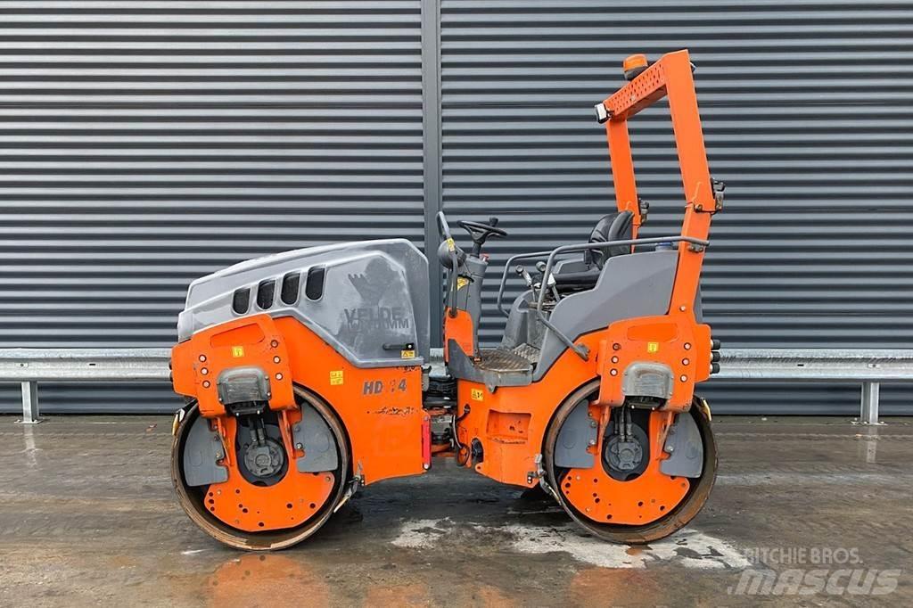Hamm HD 14 VV Двойни барабанни ролки
