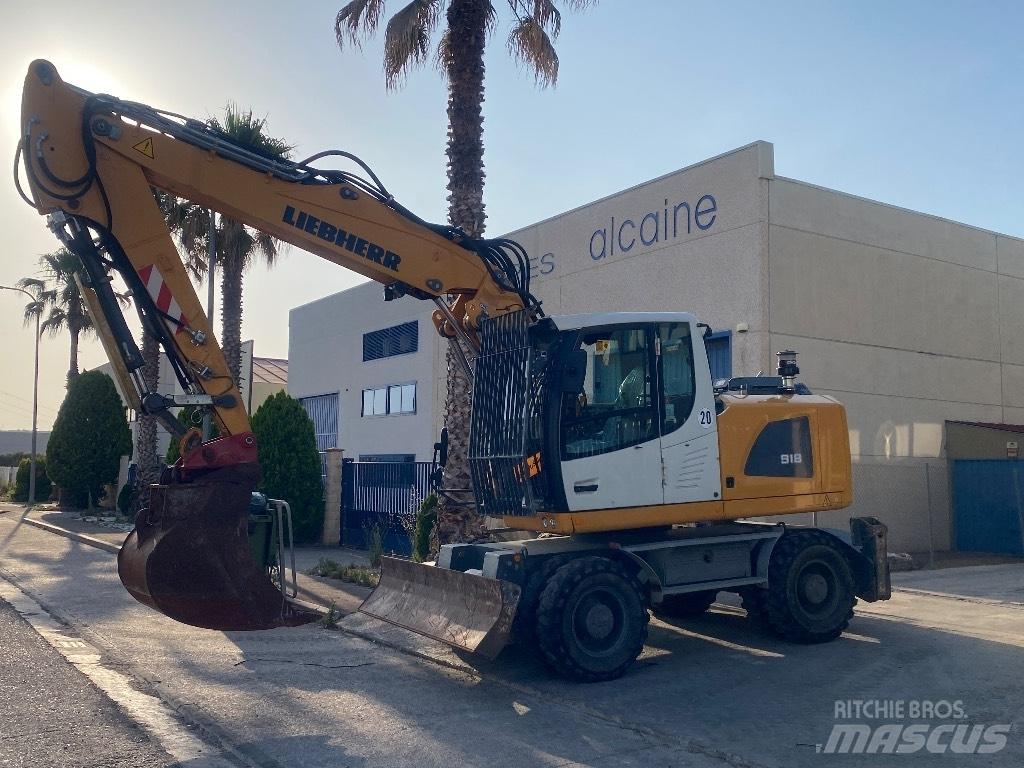 Liebherr A918 Колесни екскаватори