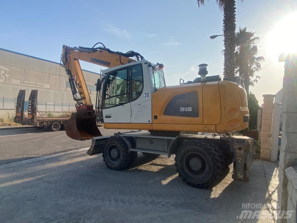 Liebherr A918 Колесни екскаватори