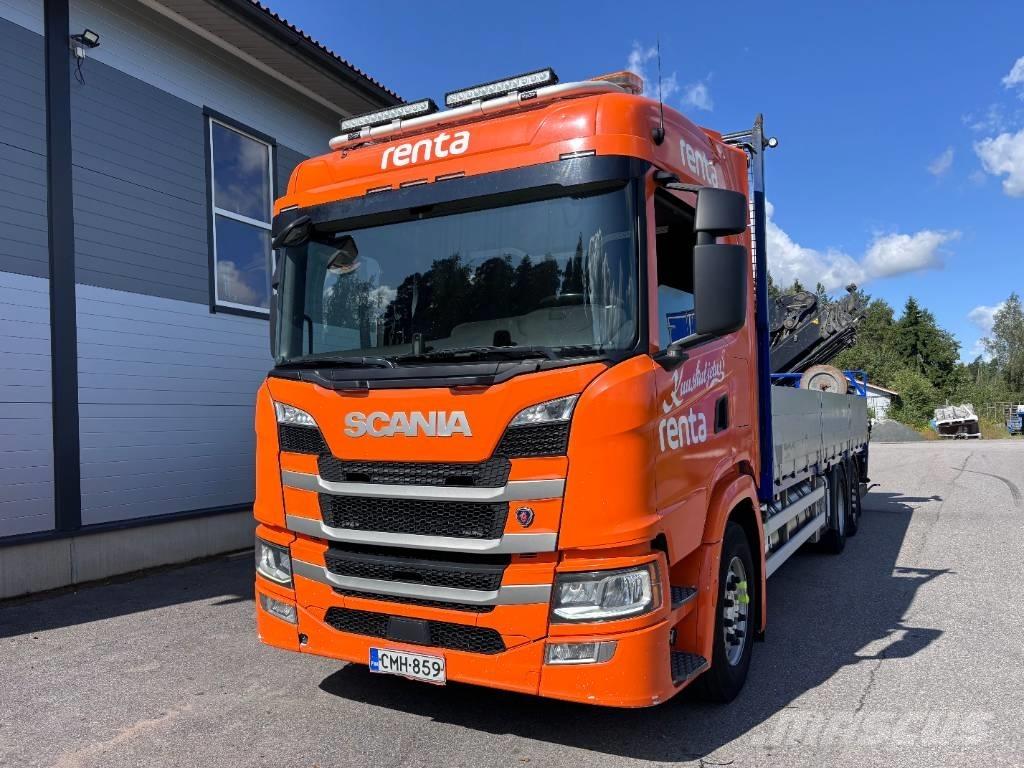 Scania G 410 Автокранове