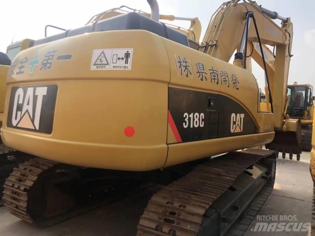 CAT 318C Верижен екскаватор