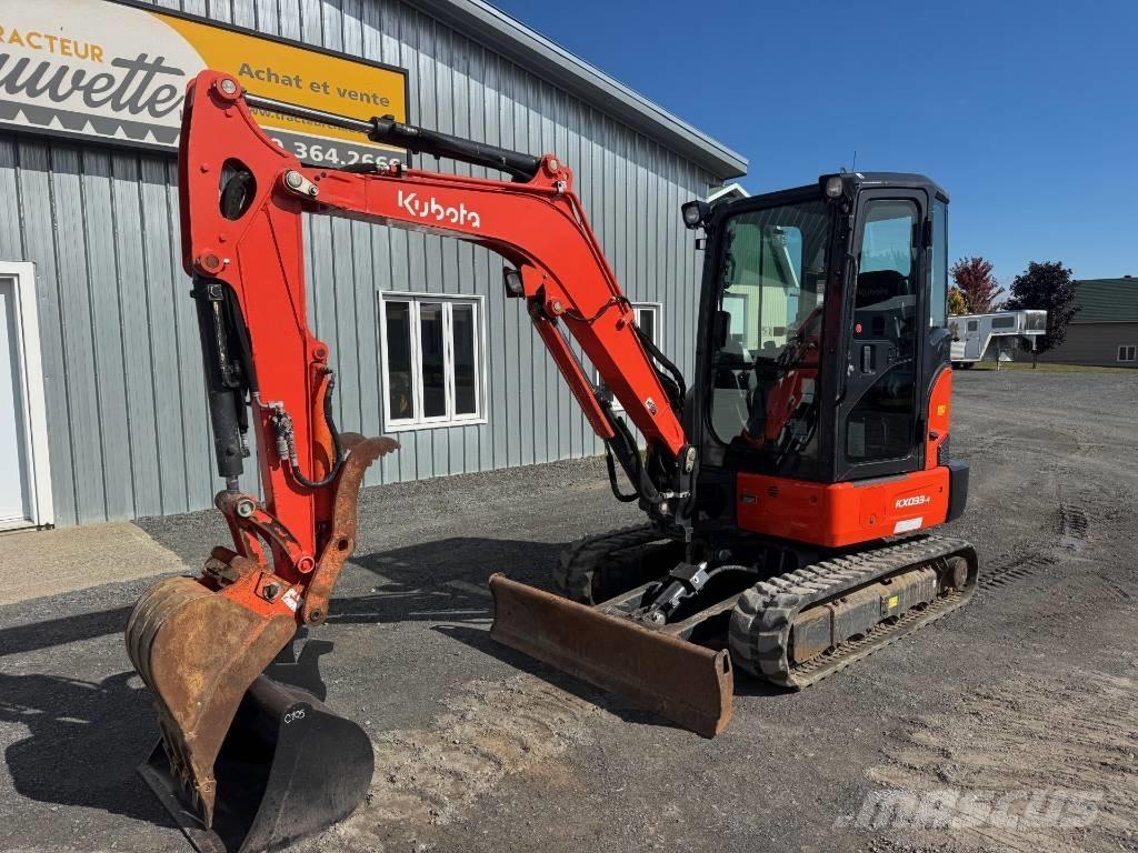 Kubota KX 033-4 Мини екскаватори < 7 т