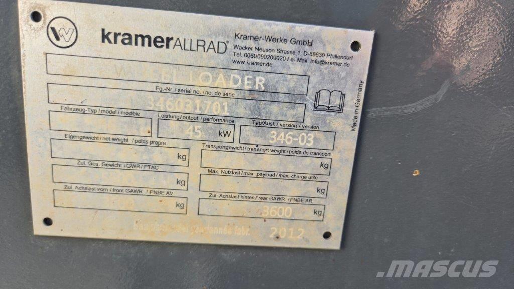 Kramer 750 Колесни товарачи