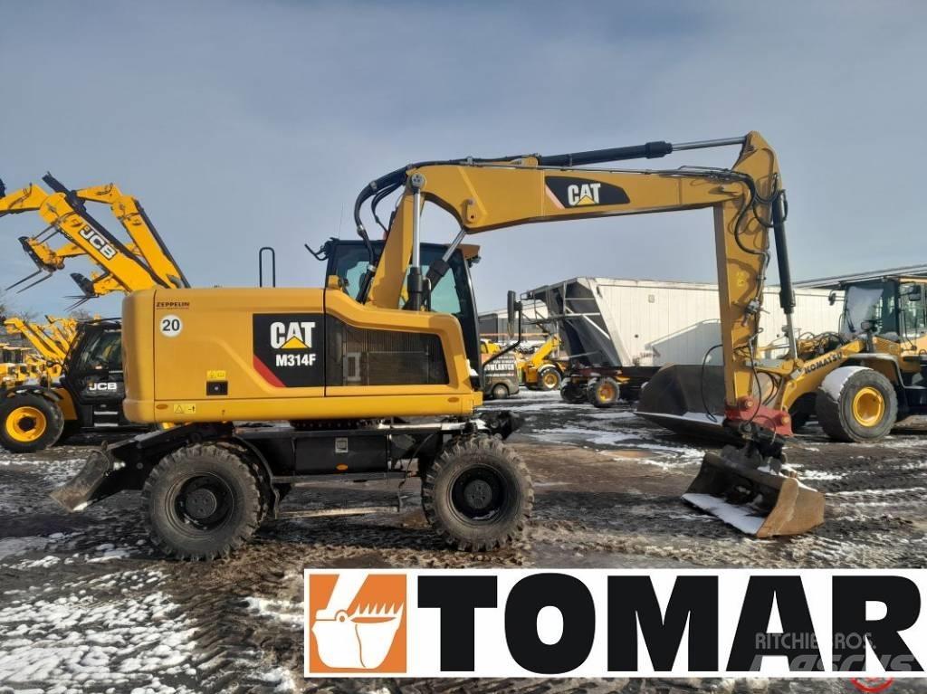 CAT M 314 F Колесни екскаватори