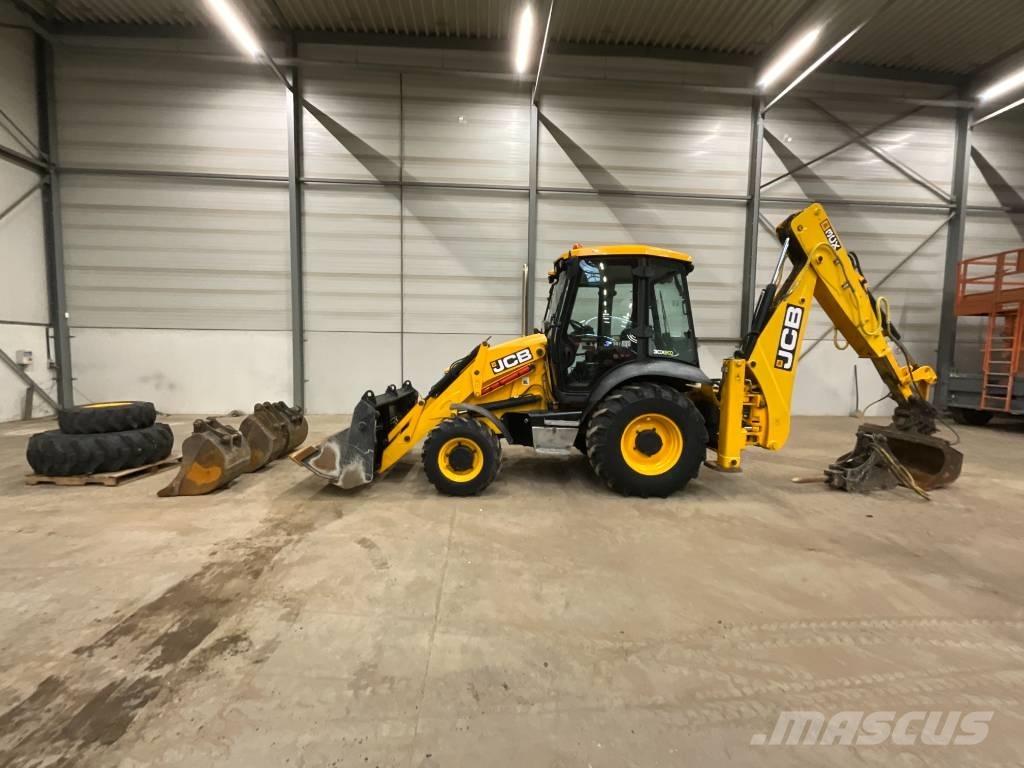 JCB 3 CX 14 LF WM Товарач със заден ексватор