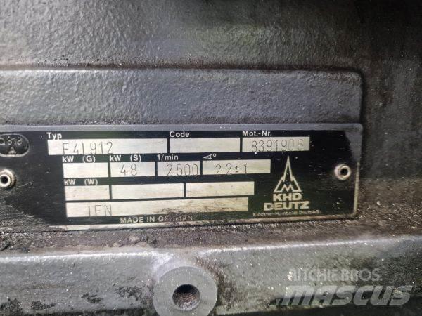 Deutz F4L912 Двигатели