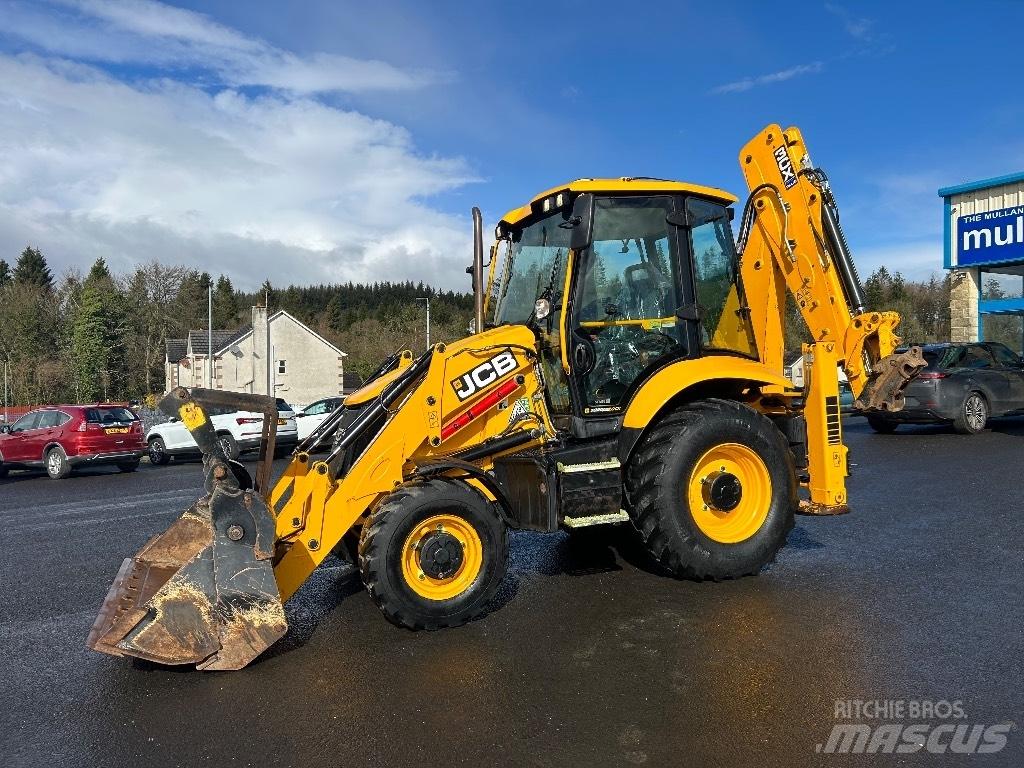 JCB 3CX 81kW / 108 BHP Товарач със заден ексватор