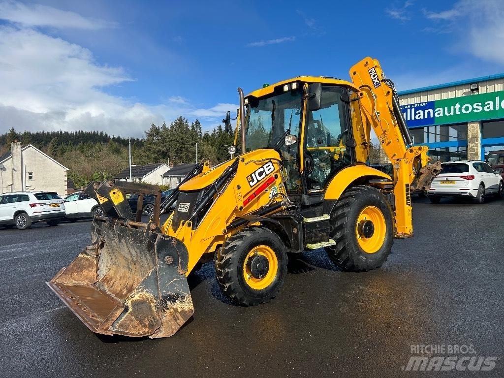 JCB 3CX 81kW / 108 BHP Товарач със заден ексватор