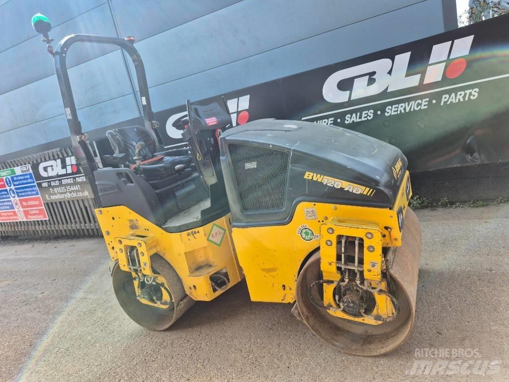 Bomag BW 120 AD-5 Двойни барабанни ролки
