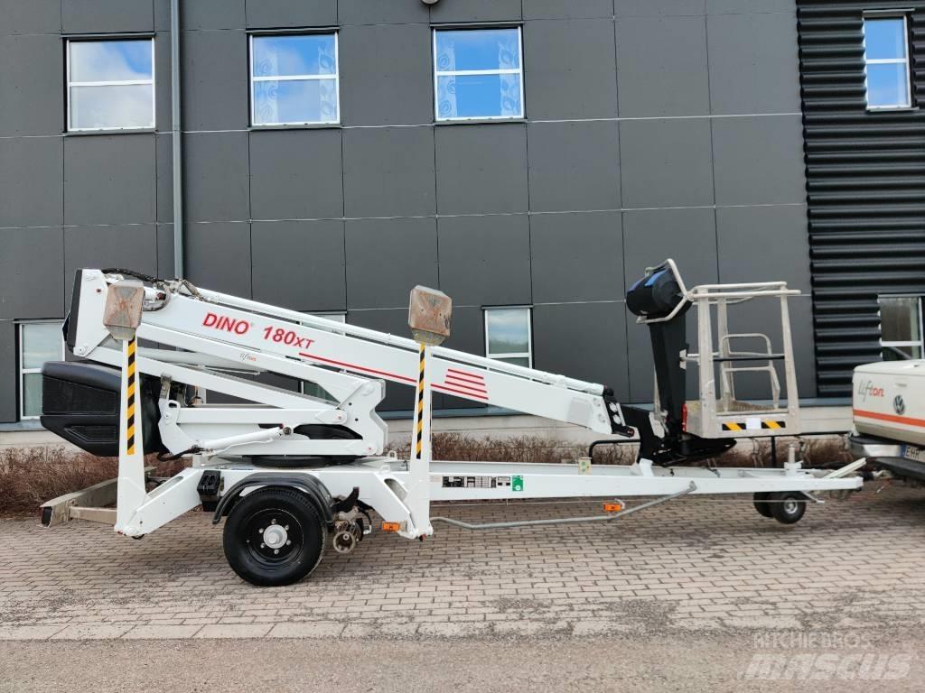 Dino 180 XT  Skylift Моторизирани платформи с ремарке