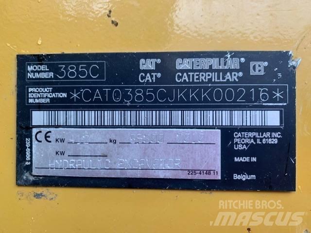 CAT 385 C L  385CL Верижен екскаватор