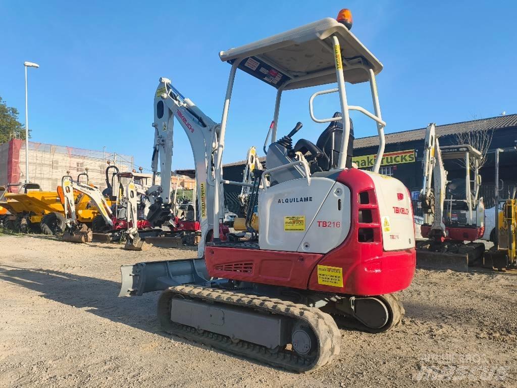 Takeuchi TB 216 Мини екскаватори < 7 т