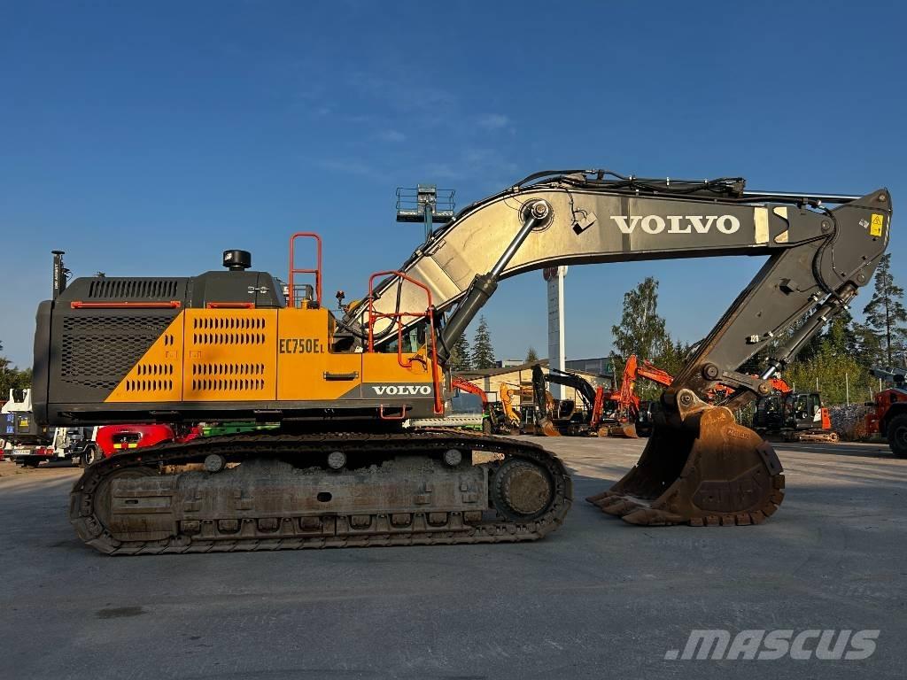 Volvo EC750EL Верижен екскаватор