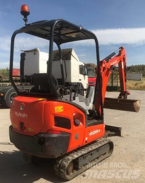 Kubota KX 015-4 Мини екскаватори < 7 т