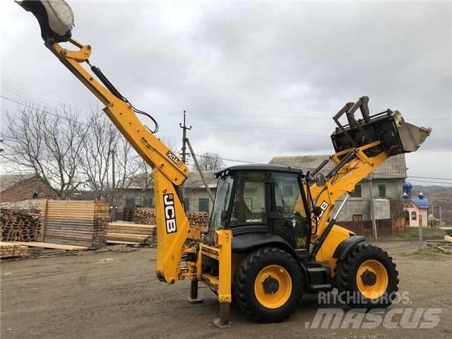 JCB 4 CX Товарач със заден ексватор