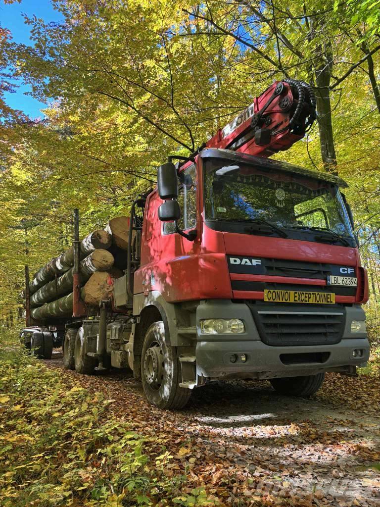 DAF CF 510 За превоз на дървени трупи