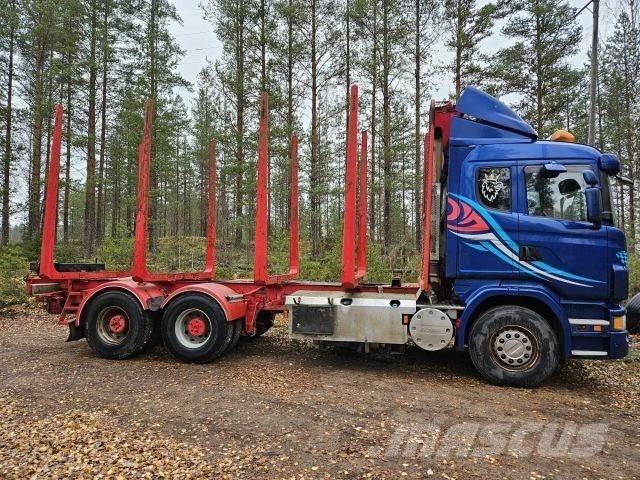 Scania R 730 За превоз на дървени трупи