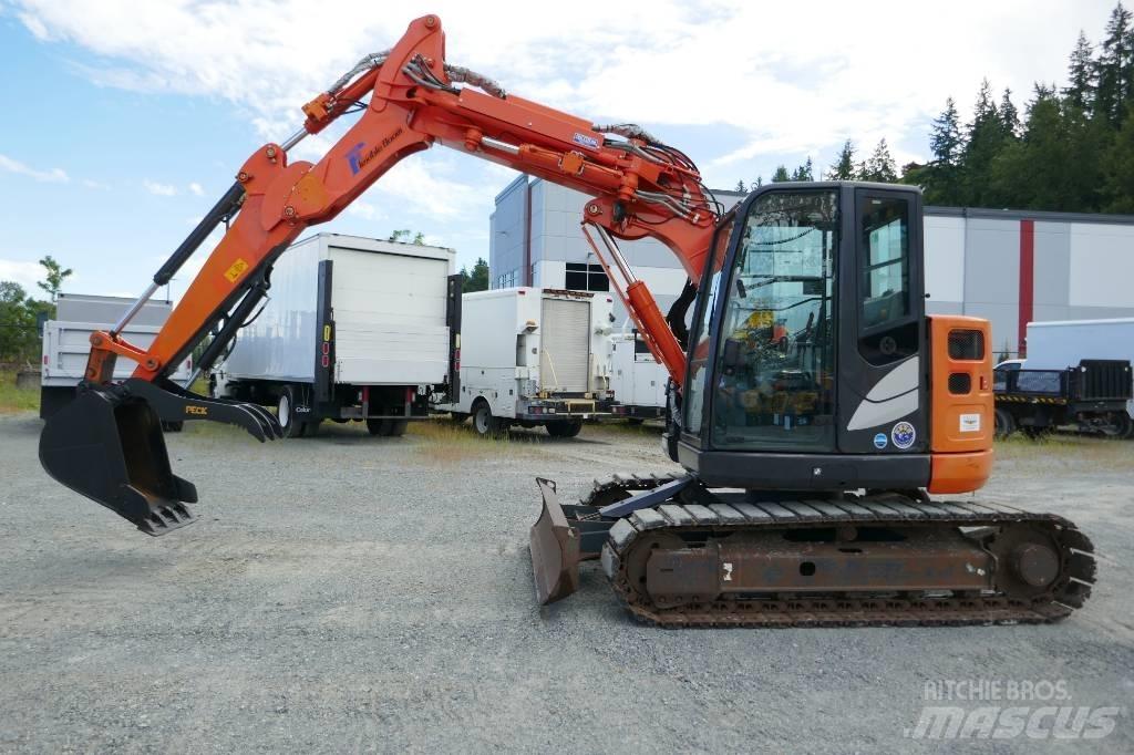 Hitachi zx75ur-5B Верижен екскаватор