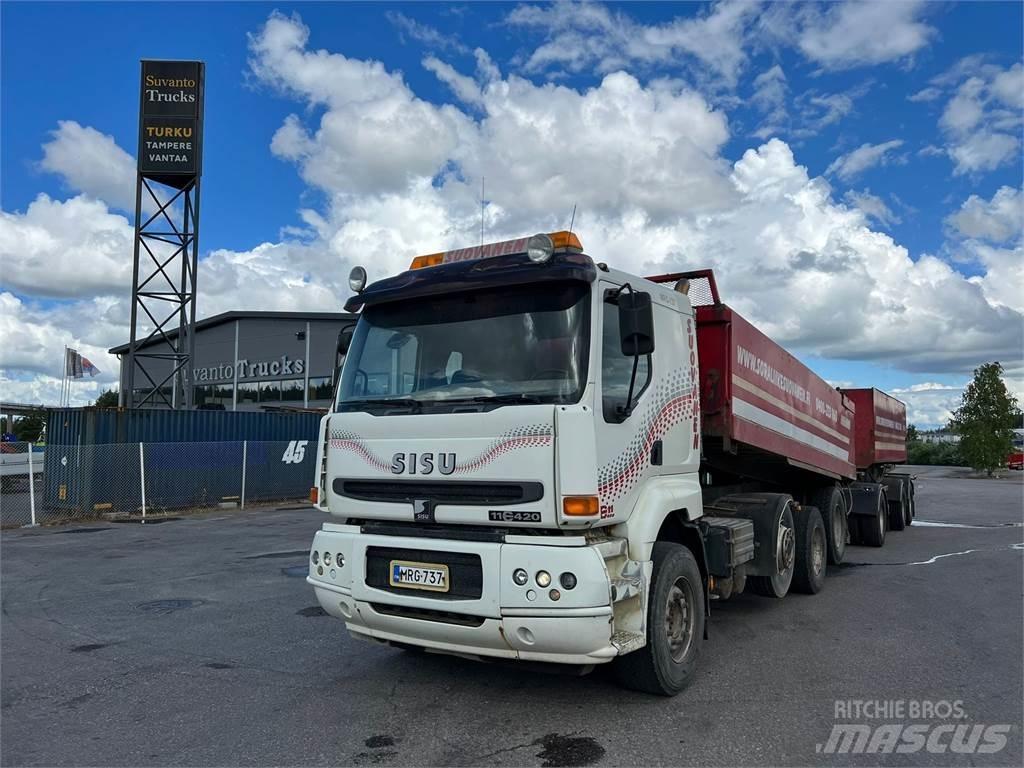 Sisu E11M-420 8X4 Самосвал