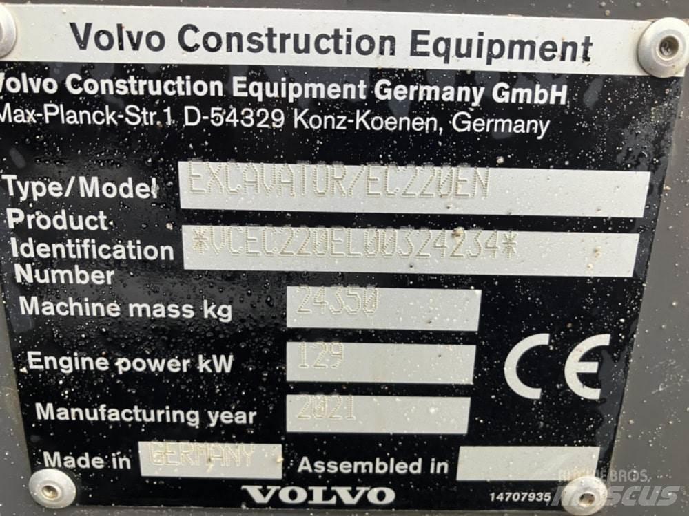 Volvo EC220EN Верижен екскаватор