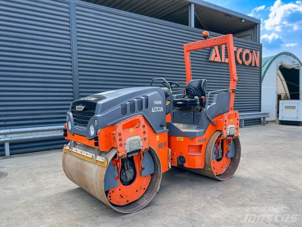 Hamm HD 14 VV Двойни барабанни ролки
