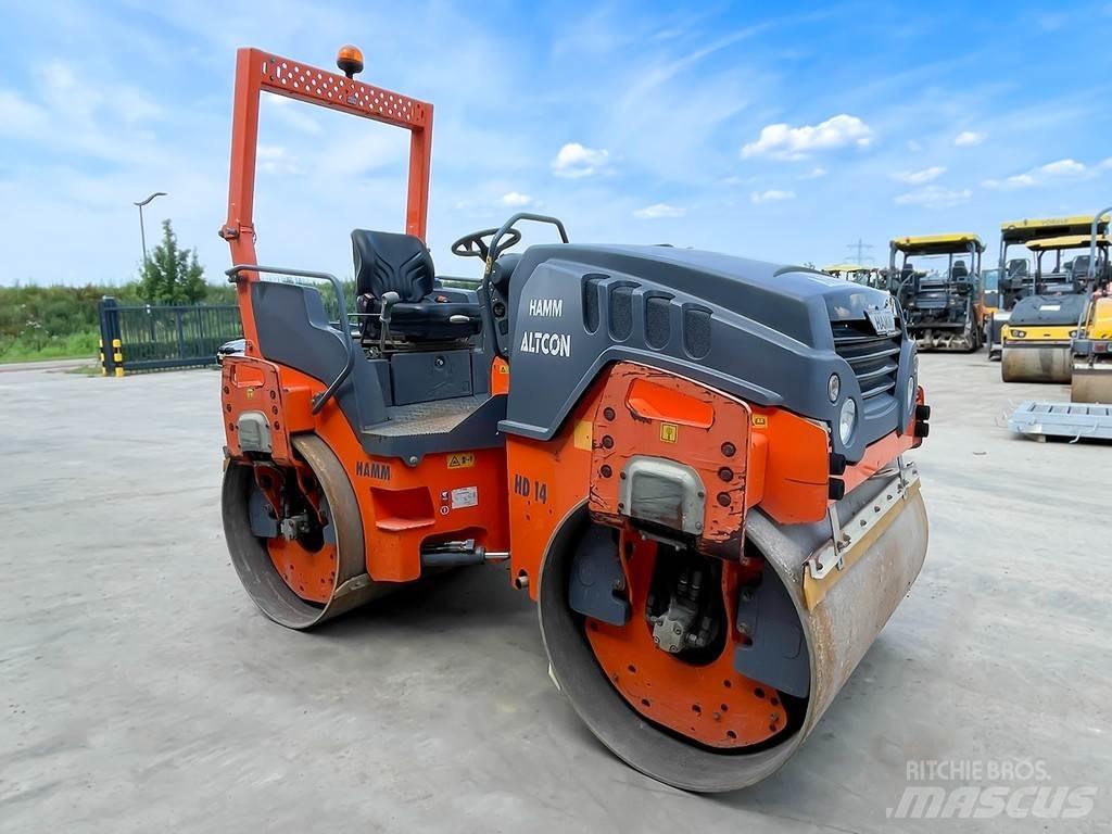 Hamm HD 14 VV Двойни барабанни ролки
