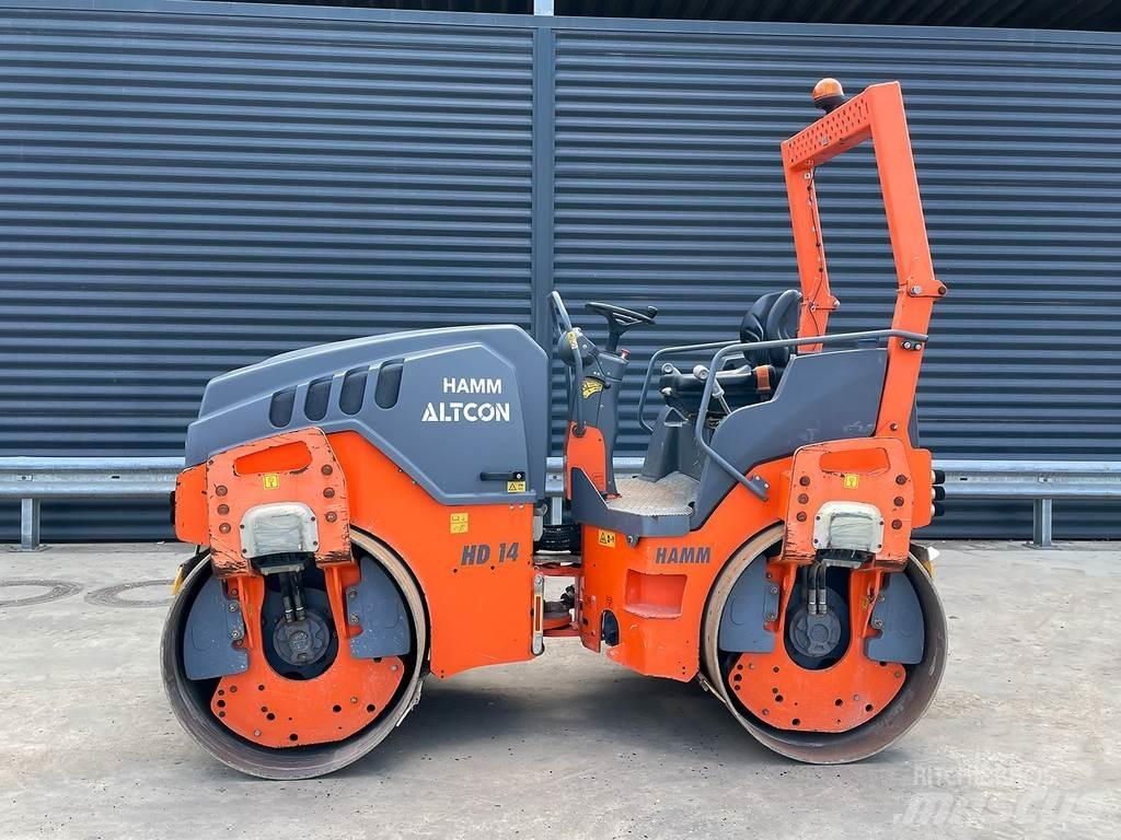 Hamm HD 14 VV Двойни барабанни ролки
